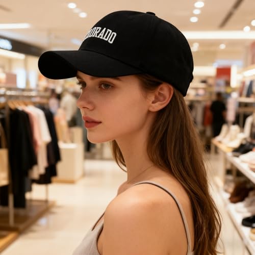 Gorra de béisbol unisex clásica Colorado miniatura 6