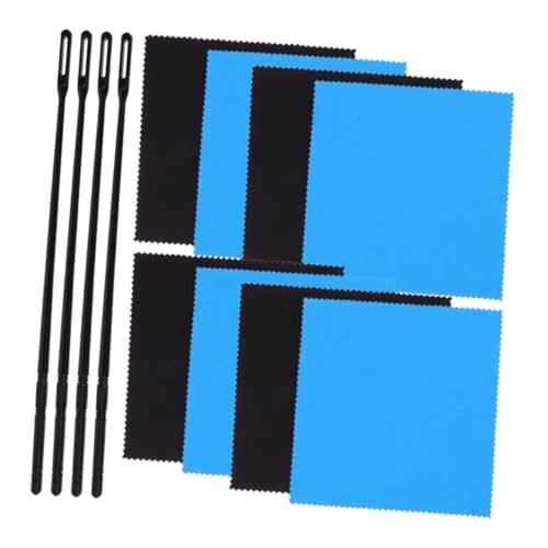 Wakauto Flute Cleaning Kit Swabs for Flutes Clarinet Cleaning Cloth Multi-functional