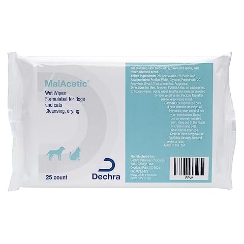 MalAcetic Wet Wipes for Dogs and Cats, 25 ct Cover