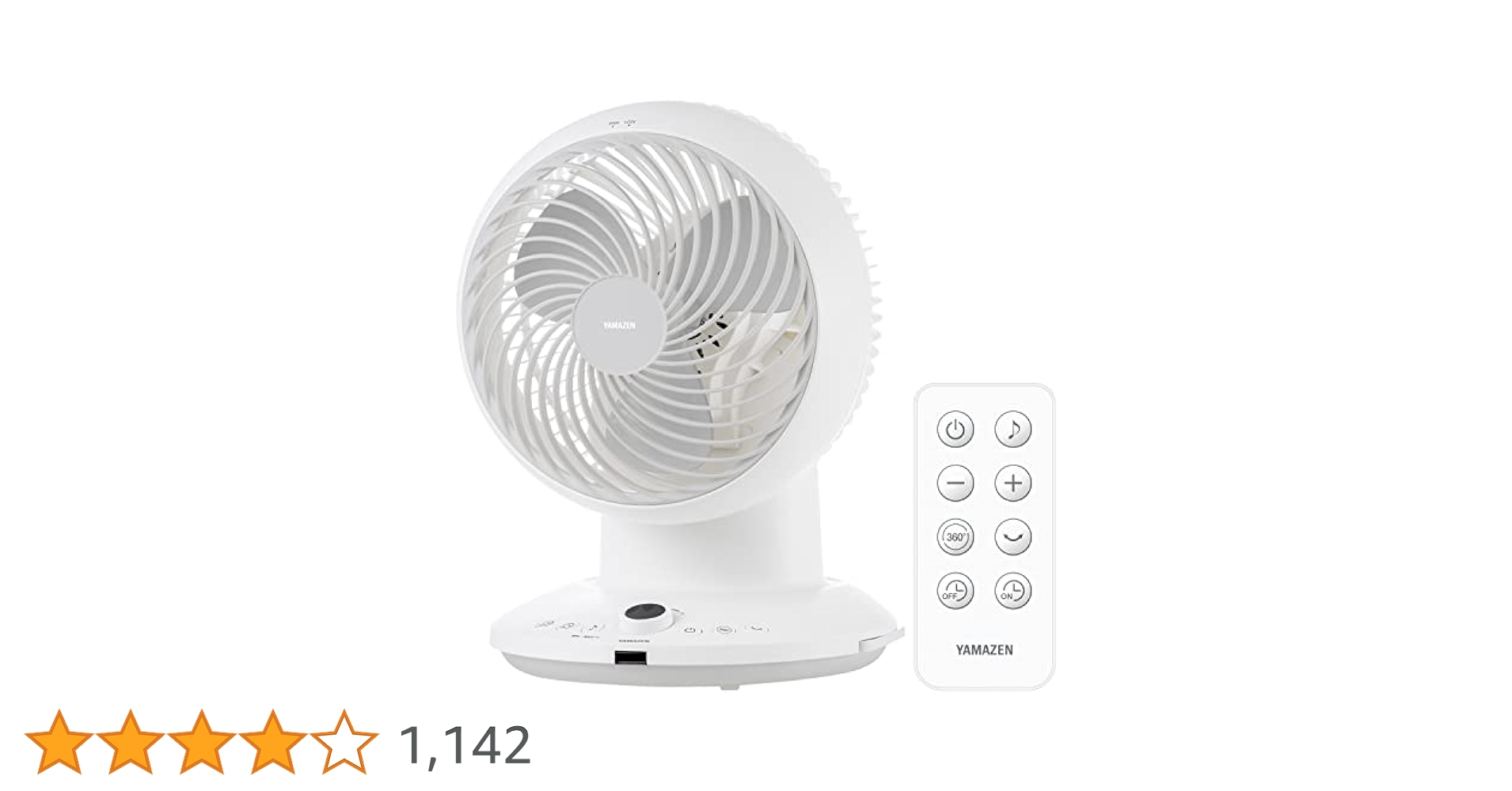 新品未使用箱不良　山善　20cm DCサーキュレーター YAR-CD204(W) 新品未使用箱不良 山善 20cm DCサーキュレーター YAR-CD204(W