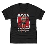 500 LEVEL Kayla Harrison UFC Youth Shirt - Kayla Harrison Pose WHT (Tri Black, 14-16Y X-Large)