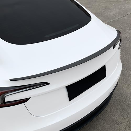 Suemoss Spoiler Fit for Tesla Model 3 2017-2023, Upgrade ABS Material Rear Spoiler Wing OEM Rear Trunk Lip, Model 3 Accessories, Matte Black by Suemoss - Used condition - Image 6