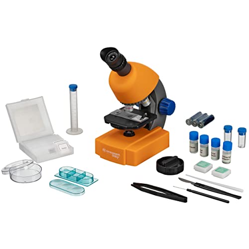 Bresser Junior Biolux SEL 40–1600x Microscope with case, white - çevrimiçi satın Bresser Junior Biolux SEL 40–1600x Microscope with case, white - çevrimiçi satın