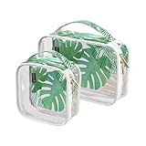 【Tragbar & Leicht】 Die Make-up-Taschen sind mehr als 0,5 kg, wodurch sie perfekt für Reisen und in Ihr Handgepäck passen. Dieser Kulturbeutel ist die beste Wahl als Geschenk für Ihre Freunde, Familie oder Kollegen, die immer auf Geschäftsreisen oder auf Reisen sind.