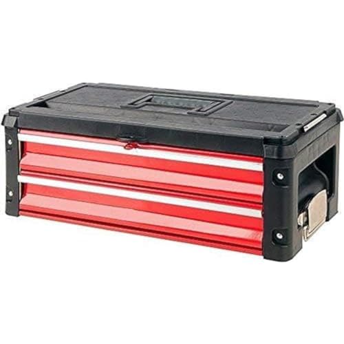 Yato YT-09107 Werkzeugkasten, Schwarz, Rot