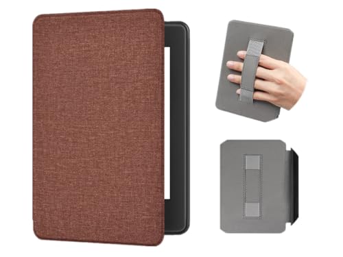 Akacy Cloth Pattern with Handle/with auto Sleep/Wake Function case for Kindle Paperwhite 5th6th7th Generation (2012/2013/2015 Edition, 6.0 Inch Model: EY21/DP75SDI) (12)