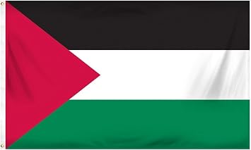 YukaBa Palestine Polyester Flag 3ft x 5ftPalestine