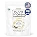 Pure Food: Plant Based Protein Powder with Probiotics | Organic, All Natural, Vegan Whole Food Ingredients with No Additives | Gluten, Dairy, Soy Free, Keto Friendly | Vanilla Bean, 512 Gram Tub