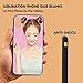 JUSTRY 10PCS Sublimation Blanks Anti-Scratch Covers Compatible with Apple iPhone Xs Max 6.5 Inch. Sublimation Blank Printable Phone Case for DIY Soft Rubber Polish DIY Your Phone Case