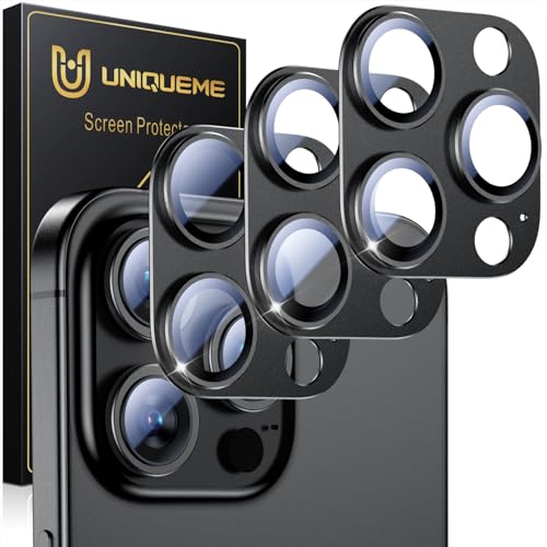 Protection camera iPhone 15 Pro Max verre trempe UniqueMe haute precision