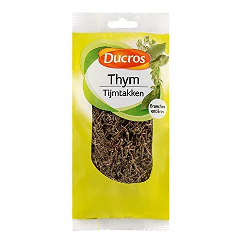 Ducros Ramitas de tomillo Entiã¨Res Bolsa 17G (paquete de 3)