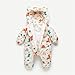Toddler Baby Snowsuit Cute Graphic Newborn One-Piece Puffer Coat Jumpsuit Infant Winter Clothes Boys Girls for for 0-3 Years