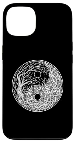 Yin Yang symbol Tree of Life, Tai Chi, Qigong, Yoga, Taoism �X�}�z�P�[�X iPhone 13 �p