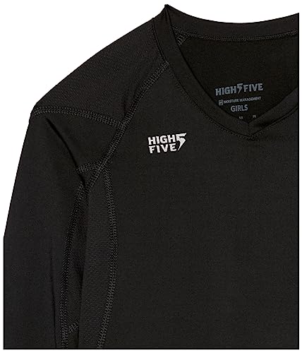 High Five Sportswear Girls' 342213, Black, Large #TOP1