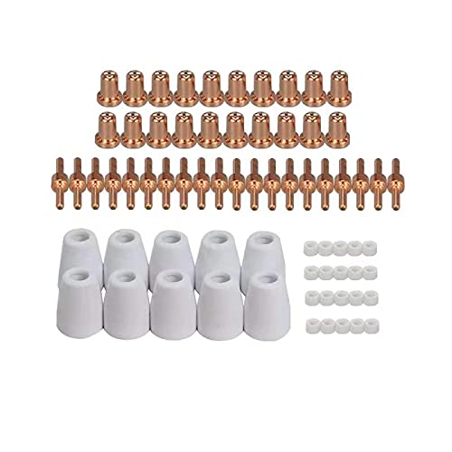 PT-31 Plasma Electrode Nozzle Tip Kit Extended Fit CUT 30 40 40D 50 CT312 Plasma Cutter Torch 70pcs