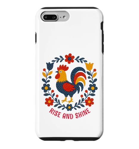 Backyard Chicken Rise and Shine ���|�i �X�}�z�P�[�X iPhone 7 Plus/8 Plus �p