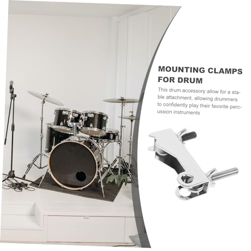 Abrazadera Fija para Montaje de Cowbell Jazz Drum miniatura 7
