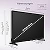JVC Fernseher 24 Zoll Fire TV HD-Ready Smart TV HDR Fernseher mit Alexa Sprachsteuerung und Triple Tuner, LED TV LT-24VRH3555 (2026)