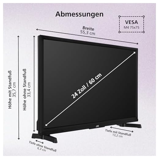 JVC 24 Zoll Smart TV mit Fire TV