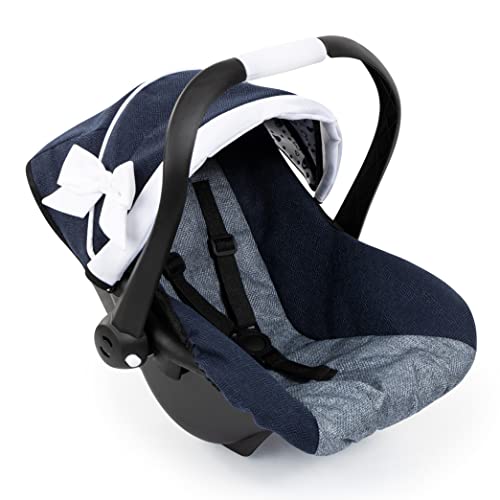 Bayer Design 67981AA Classic Blue Doll Car Seat, Taglia unica