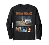 Twin Peaks Welcome Sign with Shelly, Laura, and Audrey TV 長袖Tシャツ