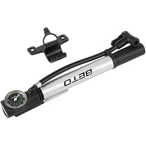 Beto Mini Standpumpe, Silber - 2 in 1 Cover
