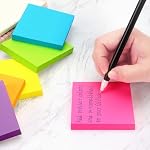 Sticky Notes 3x3 Pop Up Self-Stick Notes Pads with 6 Bright Colors, Easy to Post for Office, School, Home, 6 Pads/Pack, 100 Sheets/Pad(Pop Up) - Image 2
