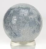 やのまん 60ピース 3D球体パズル クリアMOON