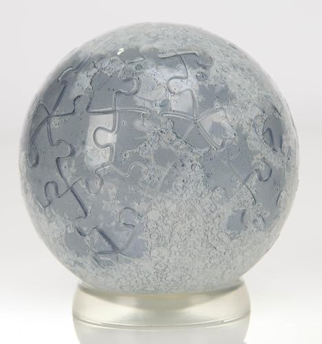 やのまん 60ピース 3D球体パズル クリアMOON