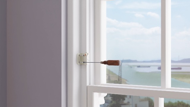 Brixwell 50-2008EW Euro White Dual Action Single/Double Hung Or