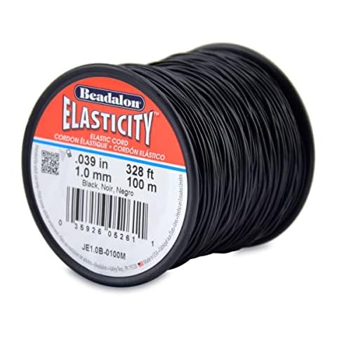 Beadalon Beading Cord, Rubber Cover