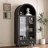 Espace de rangement personnalisable : cette bibliothèque dispose de cinq étagères spacieuses, offrant beaucoup d'espace de rangement pour les livres, la décoration et les essentiels du quotidien. Le design de rangement à double porte aide à garder la poussière loin tout en assurant un affichage élégant et élégant. Parfait pour les salons, les bureaux ou les bibliothèques à domicile, il met en valeur n'importe quel espace avec son élégance fonctionnelle.