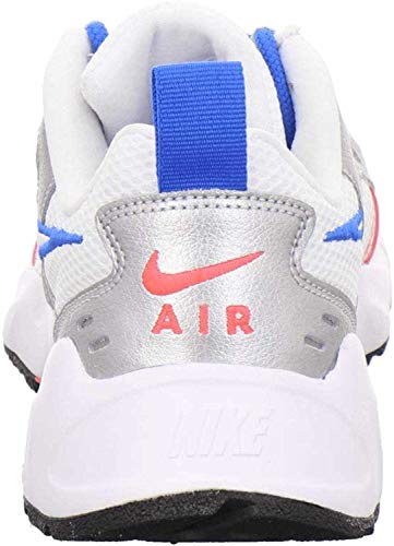 Tênis de corrida feminino Nike, Foto branca multicolorida azul metálico prata 101, 5.5 M UK