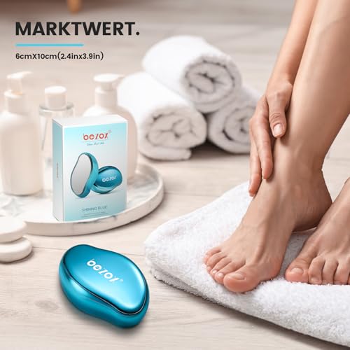 BEZOX Eliminador de callos de cristal nano 2 en 1 – eficaz Nano Glass – Pedicura profesional – Lima Premium para callos - imagen 7