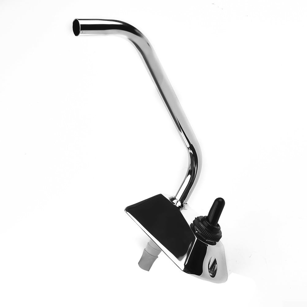 Robinet de pompe à eau, robinet de pompe à eau électrique d'office 12 V, robinet d'eau avec interrupteur de remplacement de tuyau de diamètre intérieur adapté pour bateau caravane