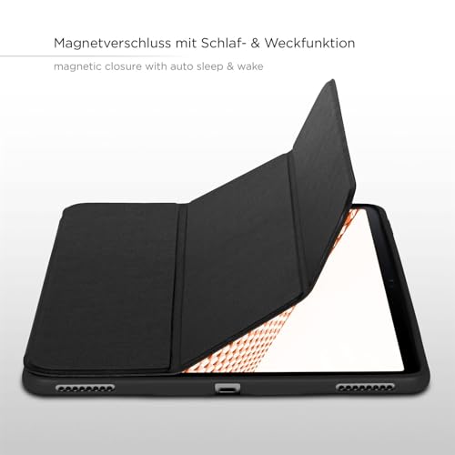 Étui Samsung Galaxy Tab S9 Plus ONEFLOW noir ultra fin à rabat