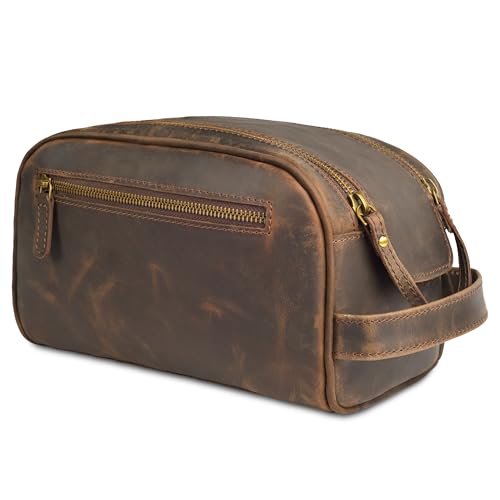 LEATHER VILLAGE Toiletry Bag