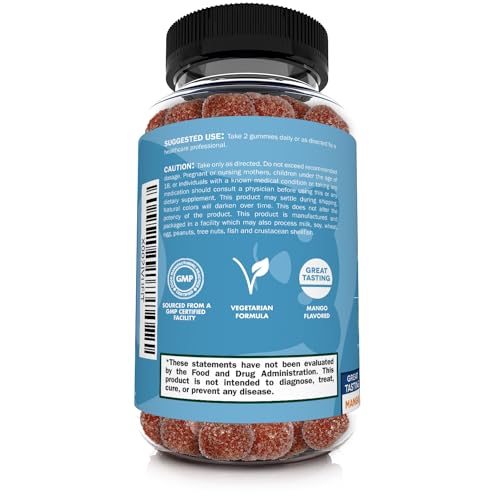 image for Sunergetic Premium Eye Support Gummies–Lutein Gummies with Zeaxanthi