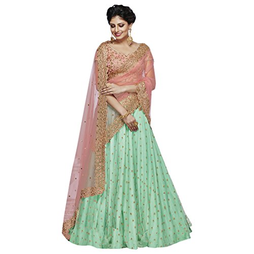 ETHNIC EMPORIUM Gonna da Sposa Reale da Sposa Lehenga Choli Top Set con Dupatta Christian Wedding Women Dress Abito da Festa Musulmano Indian Women 8161