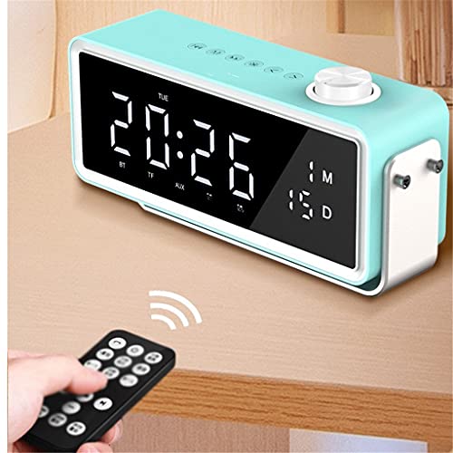 WJCCY Draadloze bluetooth speaker wekker subwoofer radio outdoor home mini draagbare computer audio (Color : Black) - Image 3