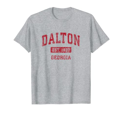 Dalton Georgia GA Vintage Sports Design rot T-Shirt