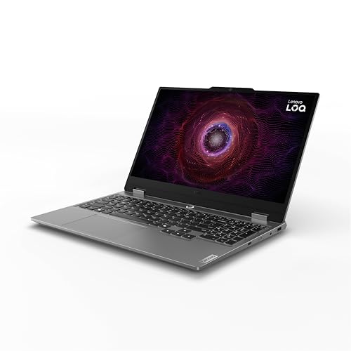 Image of Lenovo LOQ 15 15AHP9 RTX 4060 AI Gaming Laptop, 15.6 inch FHD 144Hz, AMD Ryzen 7-8845HS, NVIDIA GeForce RTX 4060, 16GB DDR5 1TB SSD, W11H, Luna Grey with 3-Month Xbox PC Game Pass