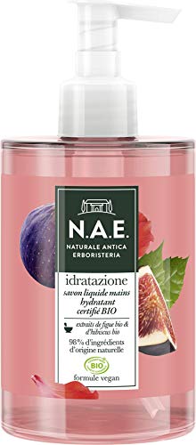 Savon Liquide Mains N.A.E. 300 ml Hydratant au format flacon pompe