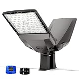 HYPERLITE LED Parking Lot Lights 150W 22,500Lm (150lm/w) 5000K with Dusk to Dawn Photocell UL DLC Ce