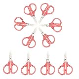 Cantidad: 10 pares de tijeras para manualidades para niños, de 7 cm de largo, exquisitas y lindas, fáciles de almacenar