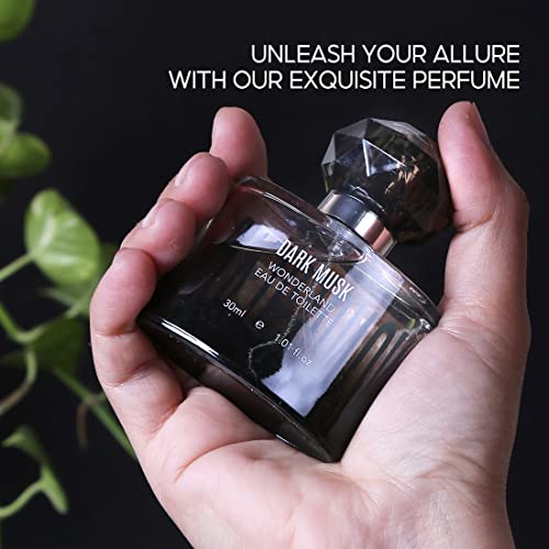 Image of MINISO Unisex Perfume for Women&Men, Eau De Toilette Perfume 30ml With Long Lasting Fragrance, Dark Musk