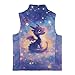 TOADDMOS Baby Dragon Kids Vest Size 3T Wind Proof Stars Winter Lightweight Sleeveless Jacket with Pocket Comfortable Boys Zippered Vests Versatile Fall Outfits Fashion Clothing