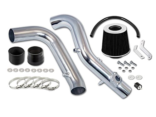 Velocity Concepts 2.75" Black JDM Cold Air Intake Kit + Filter Compatible With 05-06 Scion tC 2.4L L4