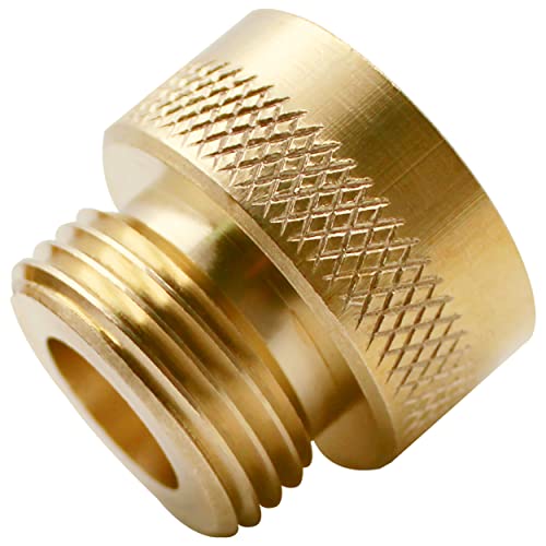 SM01.125 Vacuum Breaker Adapter Replacement for The Bottom Half of Arrowhead PK1390 and Outer Thread Diameter Measures 1.17" Valve,Includes Rubber Washer