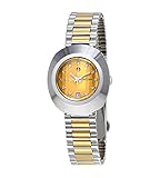 Rado DiaStar Original Swiss Automatic Watch with Stainless Steel Strap, Gold, 21 (Model: R12403633)